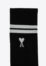 Ami De Coeur Ribbed Socks