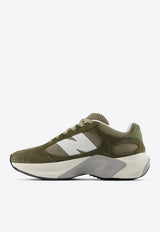 WRPD Runner Low-Top Sneakers in Dark Moss with Dark Stoneware and Sea Salt