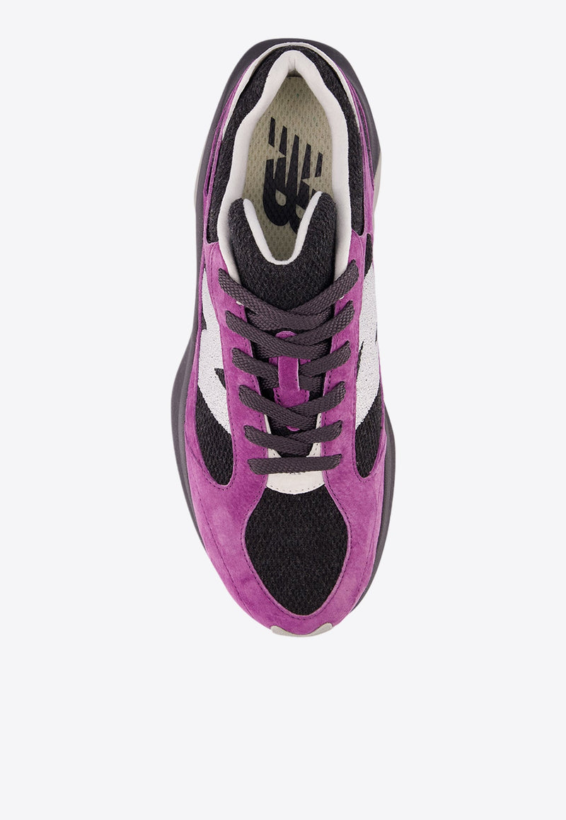 WRPD Runner Low-Top Sneakers in Dusted Grape with Phantom