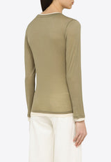 Double-Layer Long-Sleeved T-shirt