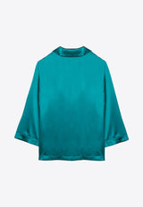 Vasaio Silk Pajama Shirt