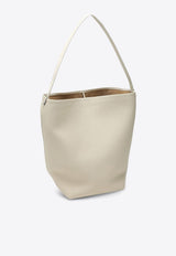 Large NS Hook Tote Bag in Calf Leather