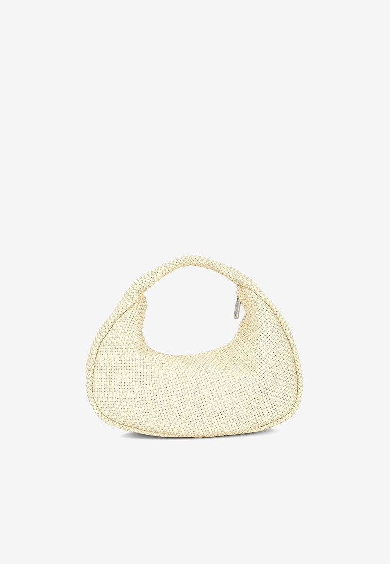 Bon Bon Woven Leather Shoulder Bag