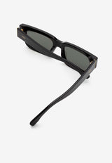 Roma Rectangular Sunglasses