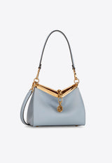 Mini Vela Leather Shoulder Bag