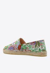 Floral Paisley Jacquard Espadrilles