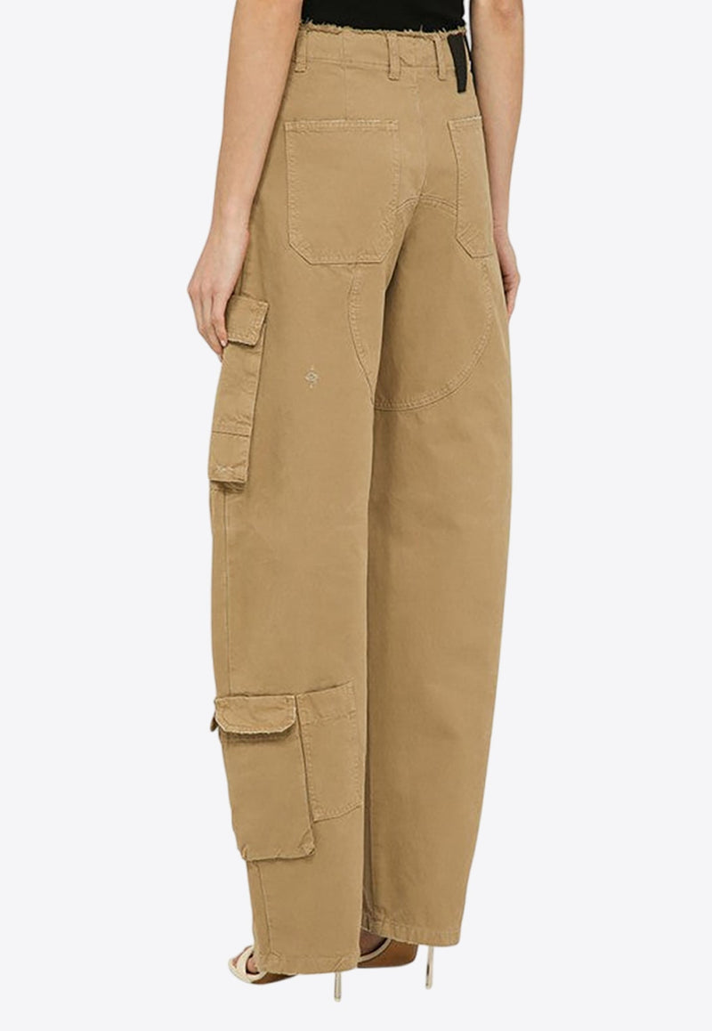 Rosalind Distressed Cargo Pants