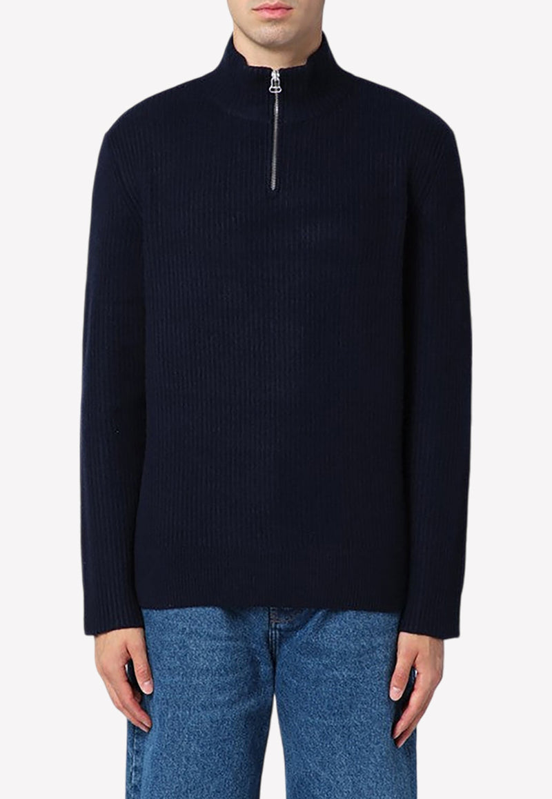 Alex Half-Up Wool Sweater