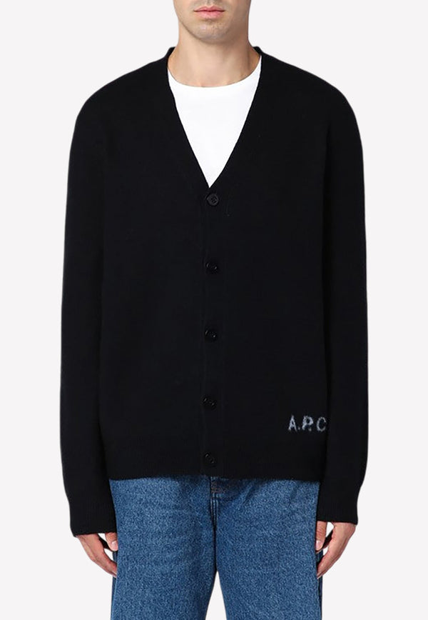 Kenny Logo Wool Cardigan