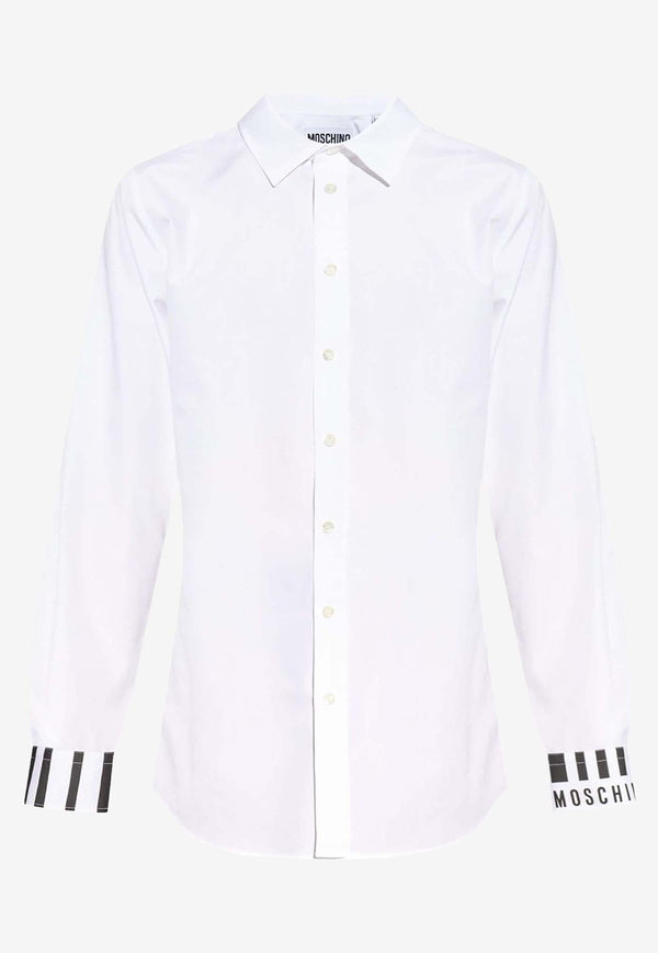 Barcode Long-Sleeved Shirt