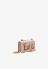 DG Girls Calfskin Chain Phone Bag