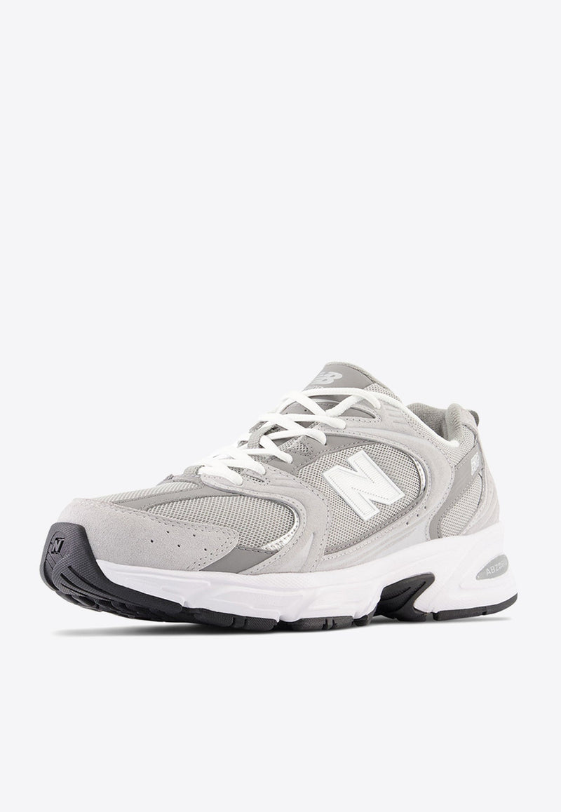 530 Low-Top Sneakers in Raincloud with Shadow Gray and Silver Metallic