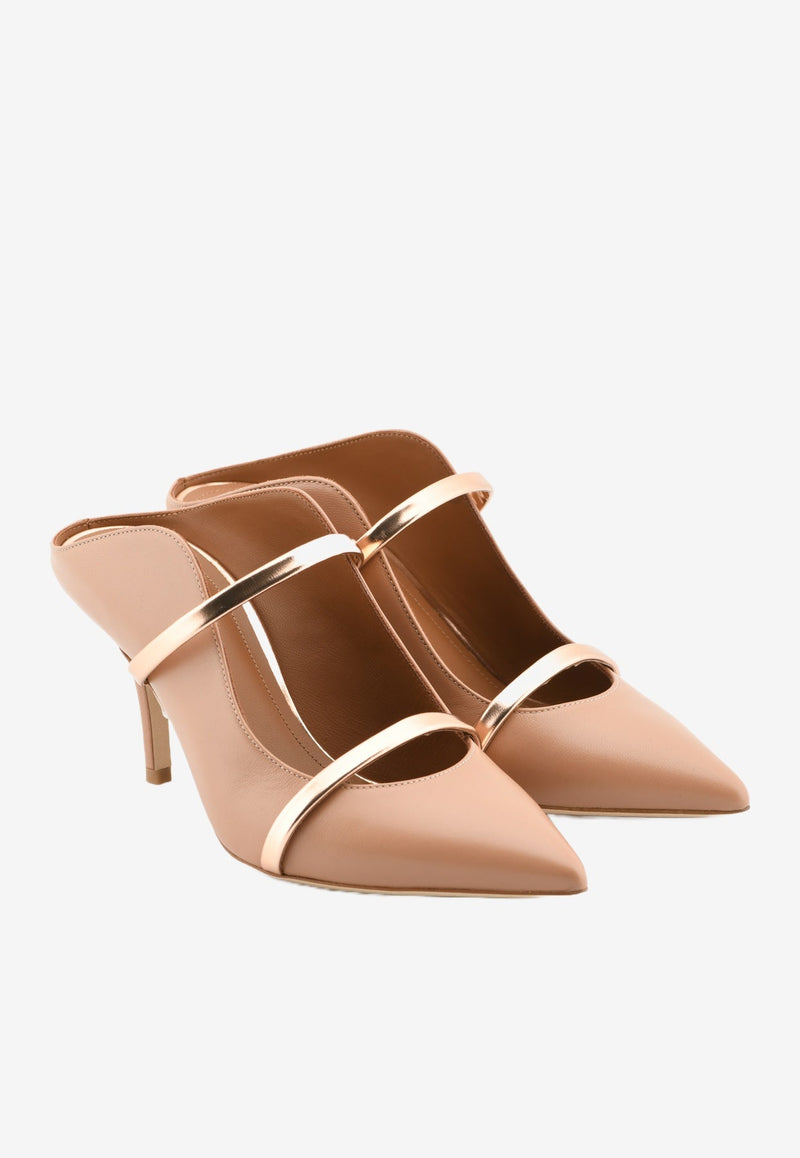 Maureen 70 Nappa Leather Mules