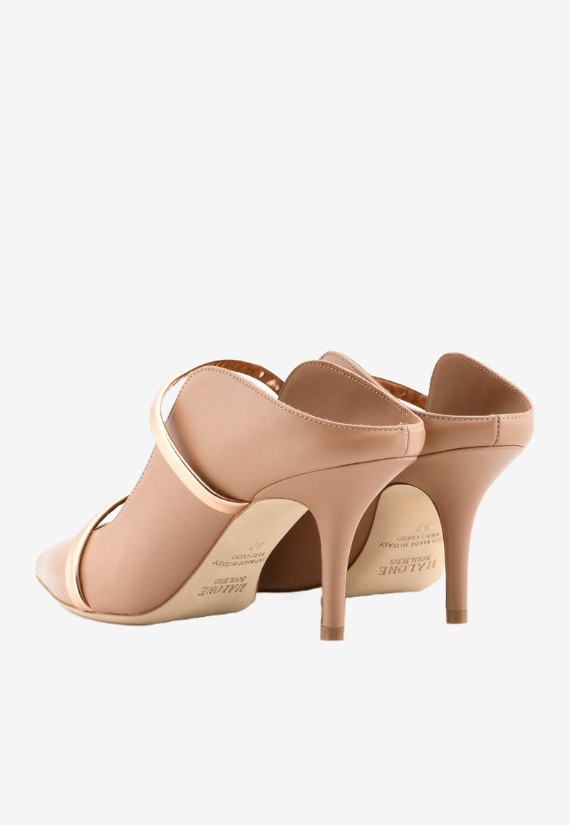 Maureen 70 Nappa Leather Mules