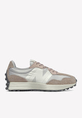 327 Low Top Sneakers in White Birch with Summer Fog