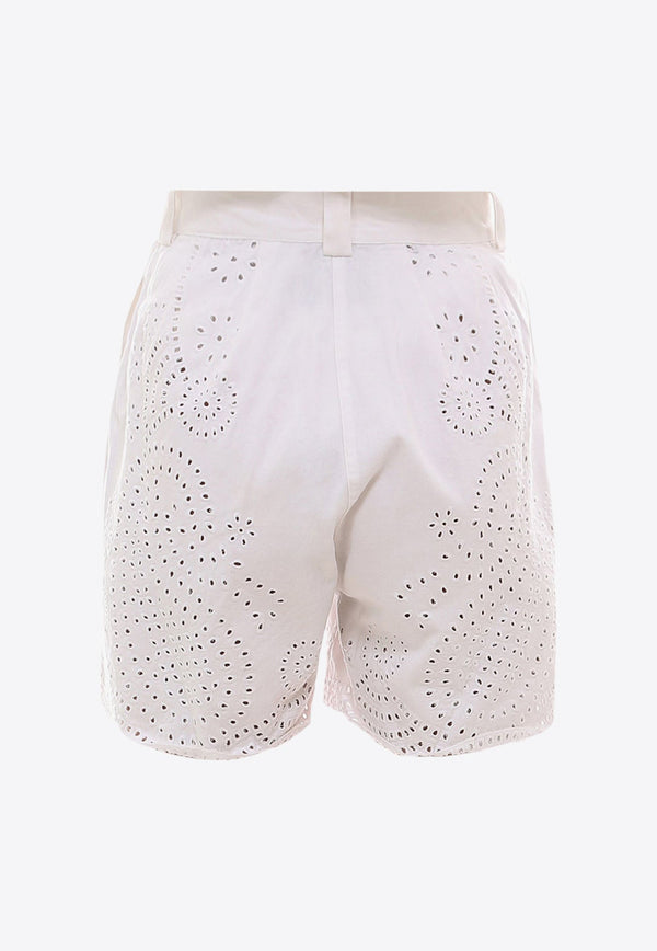 Broderie Anglaise Mini Shorts