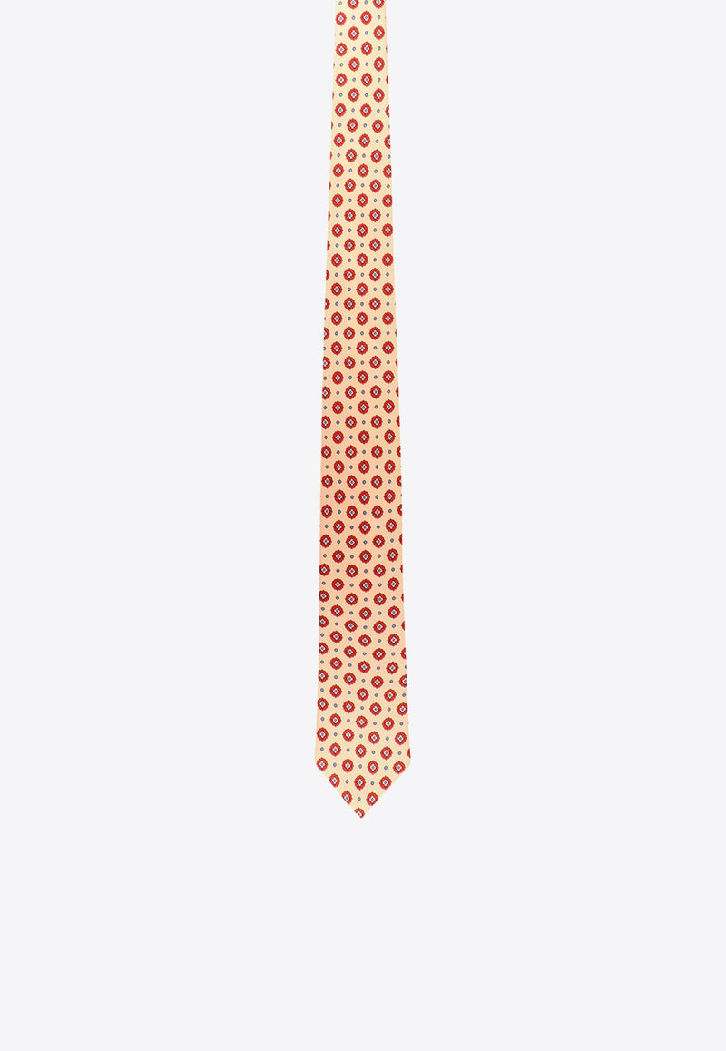Patterned Silk Tie