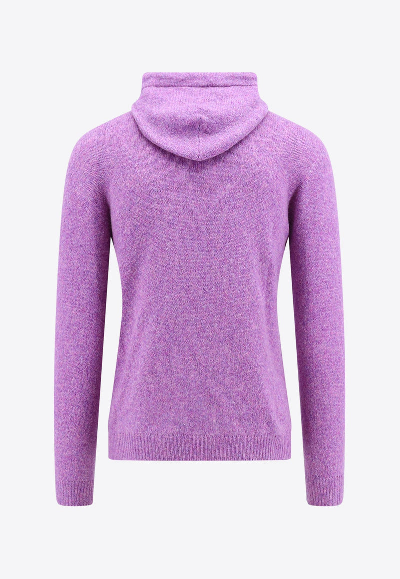 Wool-Blend Hooded Sweater