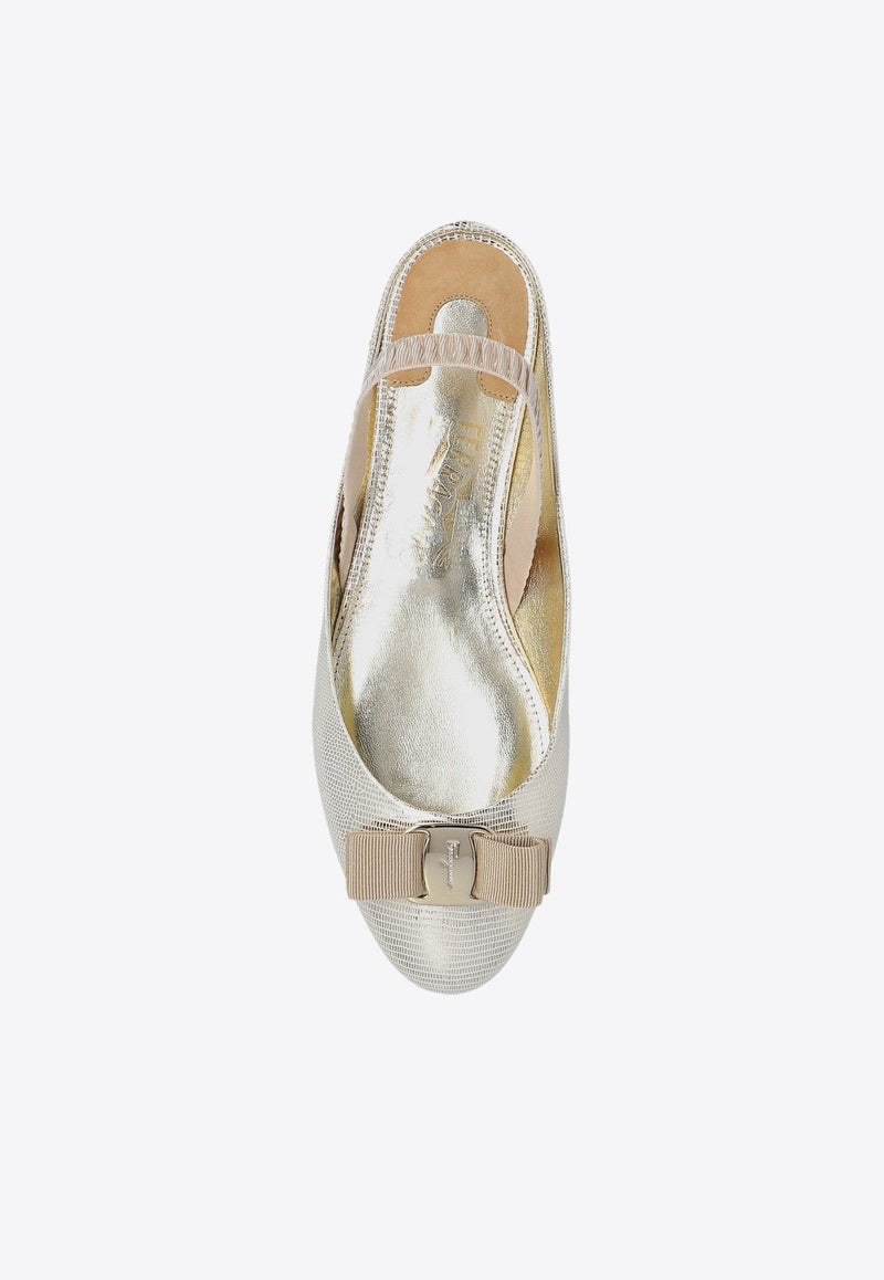 Varina Ballet Flats in Leather