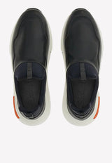 Cosma Leather Slip-On Sneakers