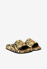 Girls Barocco Print Slides