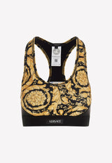 Barocco Print Sports Bra