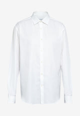 Gancini Pattern Long-Sleeved Shirt