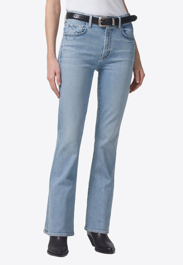 Lilah High-Waist Bootcut Jeans
