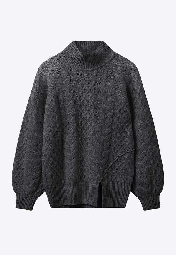 Como Cable Knitted Sweater