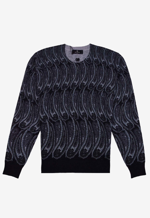 Paisley Pattern Sweater