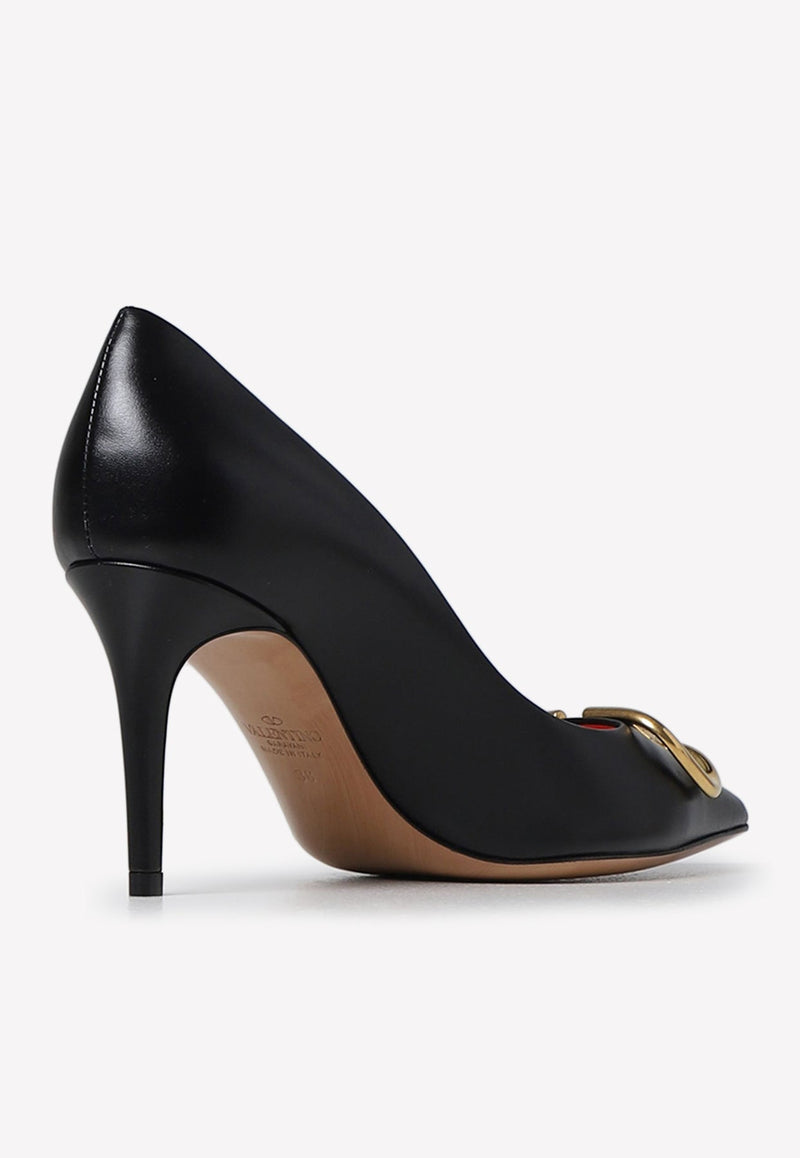 VLogo 80 Calf Leather Pumps