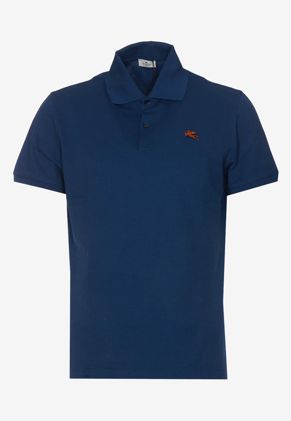 Pegaso-Embroidery Polo T-shirt