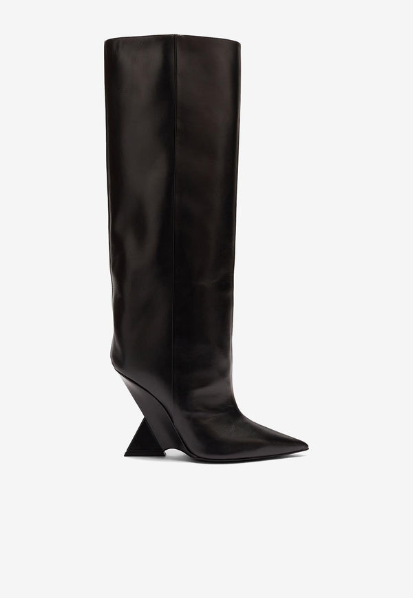 Cheope 105 Knee-High Boots in Calf Leather