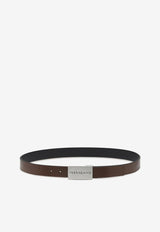 Reversible Logo Leather Belt