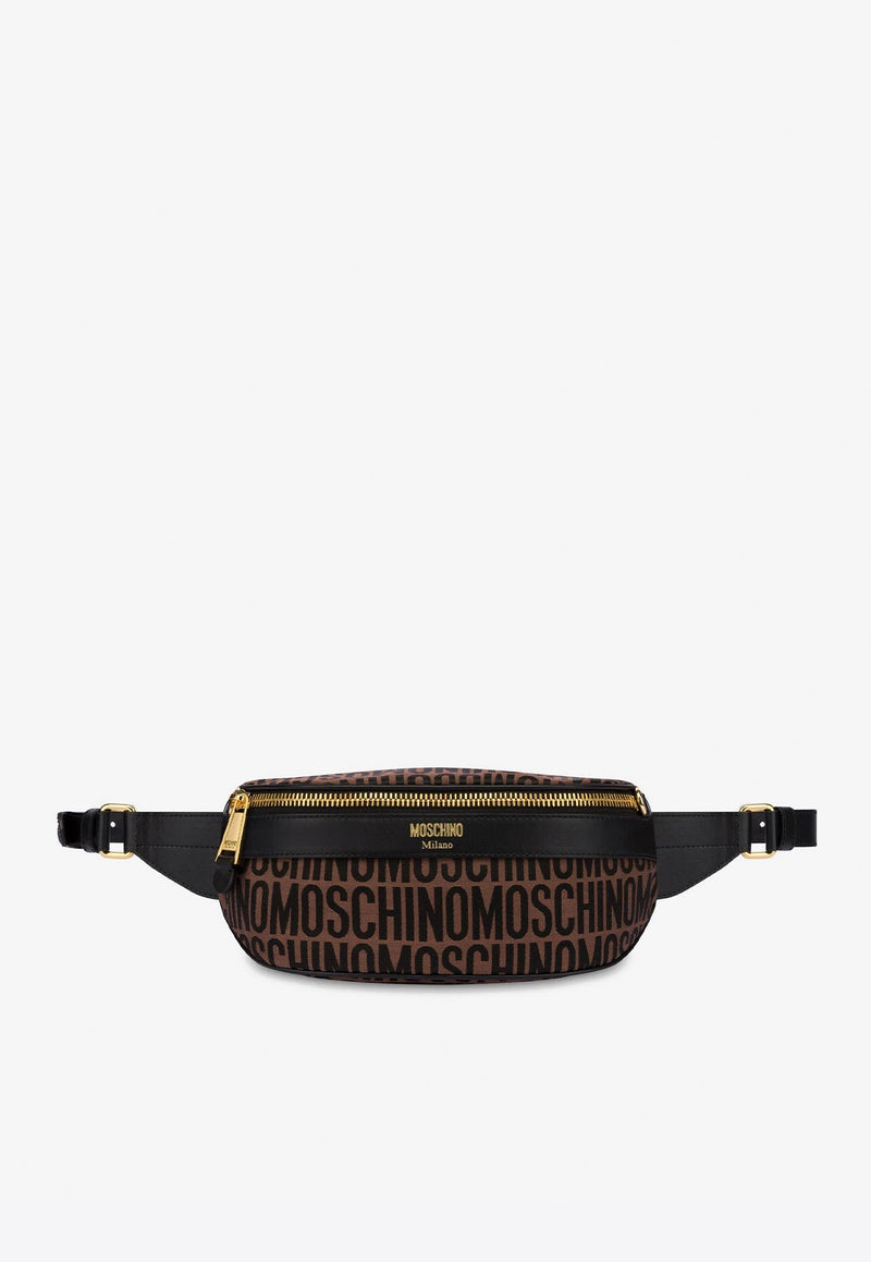 All-Over Jacquard Logo Belt Bag