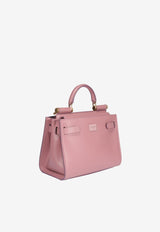 Mini Sicily 62 Top Handle Bag in Calf Leather