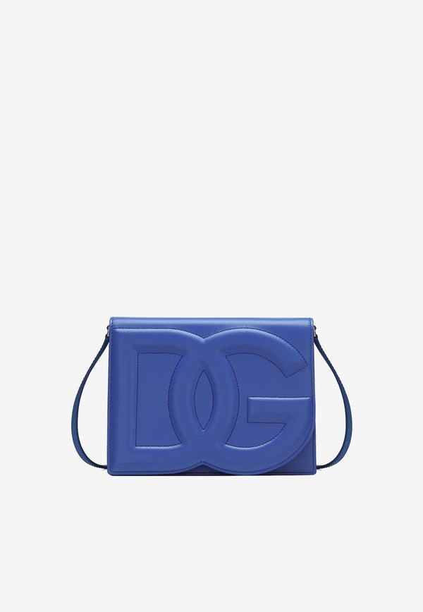 DG Logo Crossbody Bag in Calf Leather