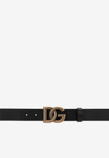 DG Buckle Belt in Calf Leather