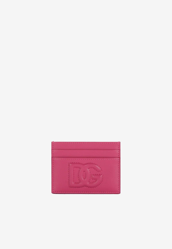 DG Logo Cardholder in Calf Leather