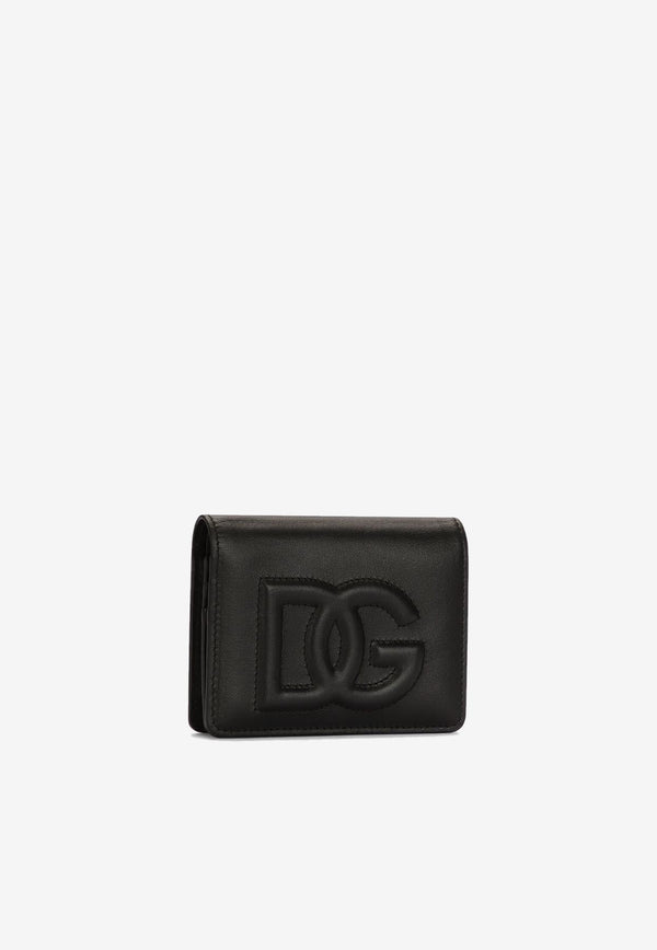 DG Logo Calf Leather Wallet