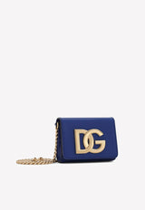 DG 3.5 Micro Crossbody Bag in Polished Leather