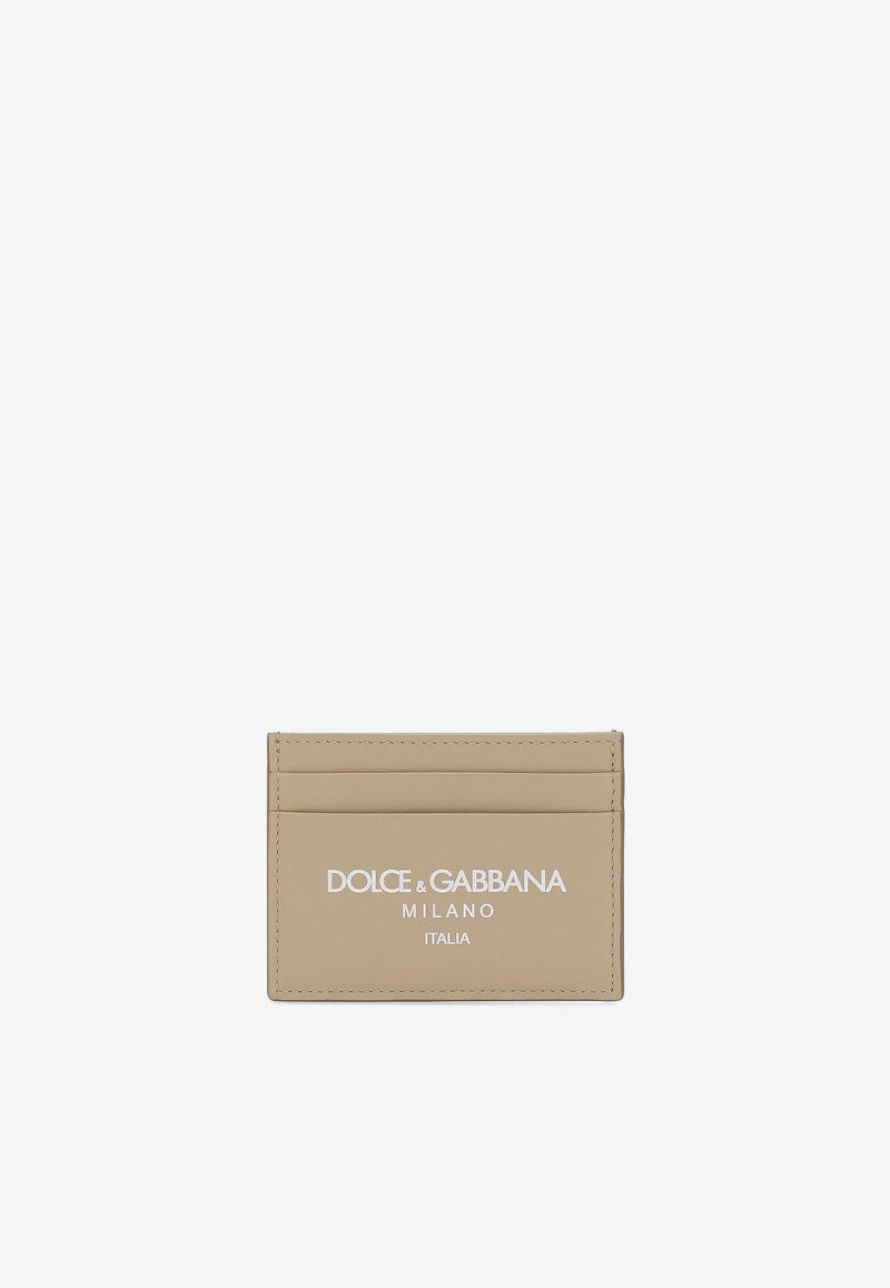 Logo Calfskin Cardholder