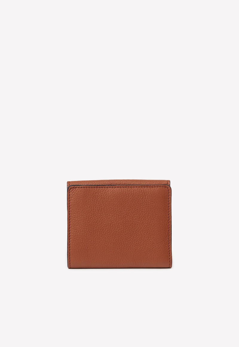 Marcie Square Wallet in Calf Leather