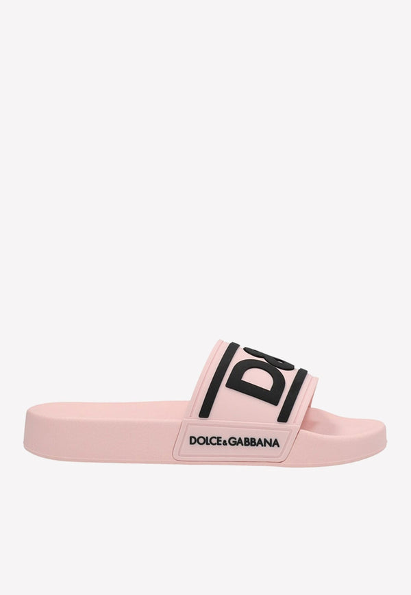 DG Logo Rubber Pool Slides