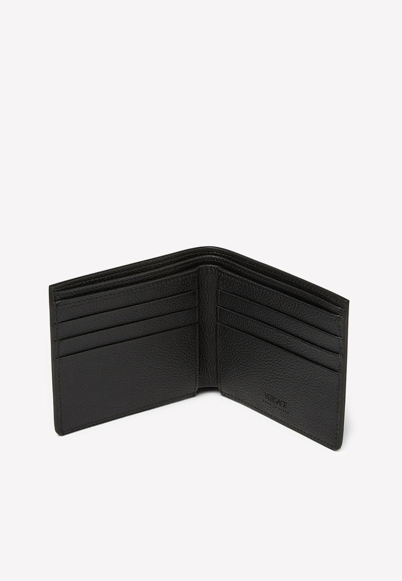 Greca Leather Bifold Leather Wallet