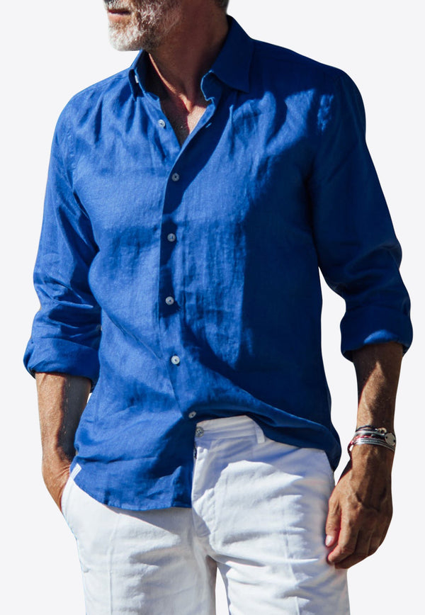 Divin Button-Up Shirt in Linen