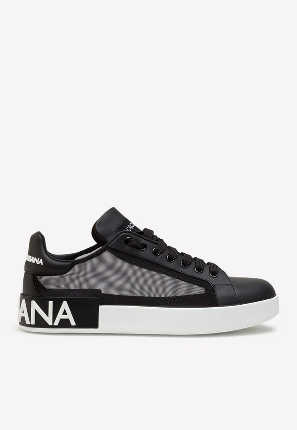 Portofino Sneakers in Nappa Leather & Mesh