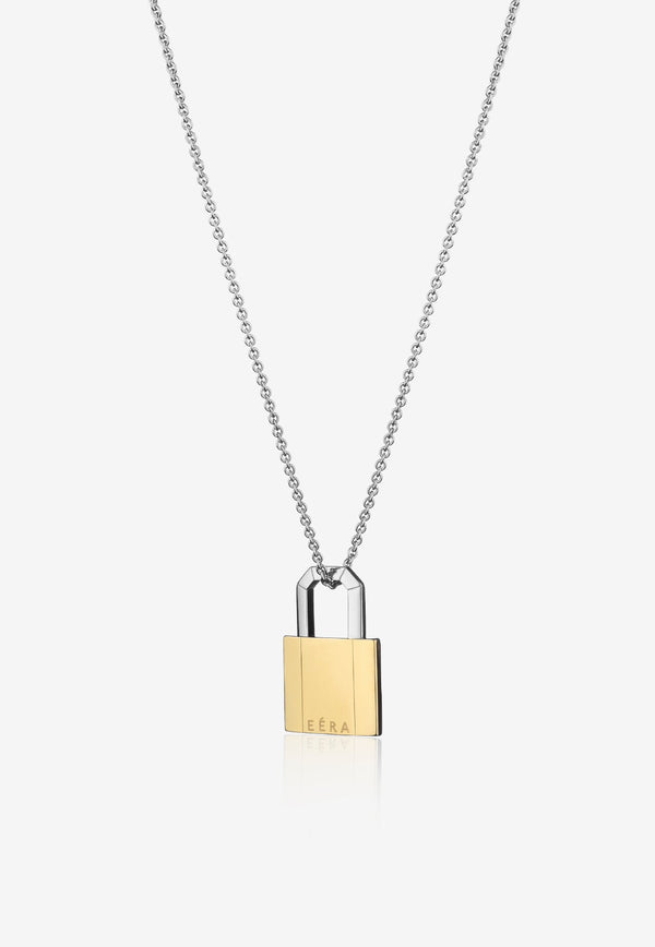 Special Order - 18-karat Yellow Gold Lock Necklace