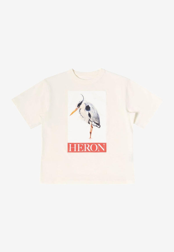 Bird Painted Crewneck T-shirt