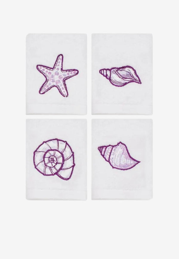 Under The Sea Hand Towels - Set of 4